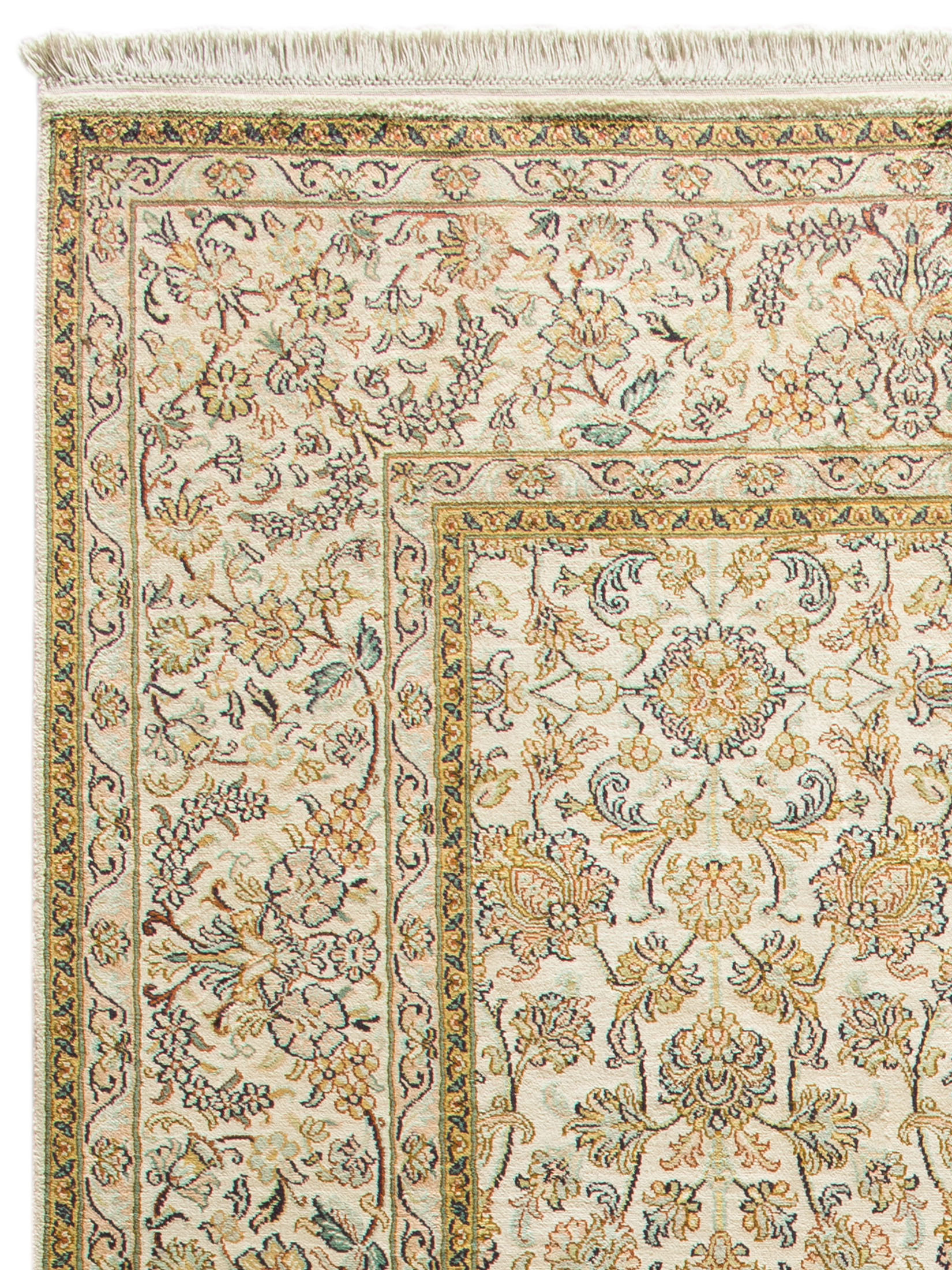 Kaschmir Seide 18/18 ca. 246 x 332 cm, Unikat / Einzelstück