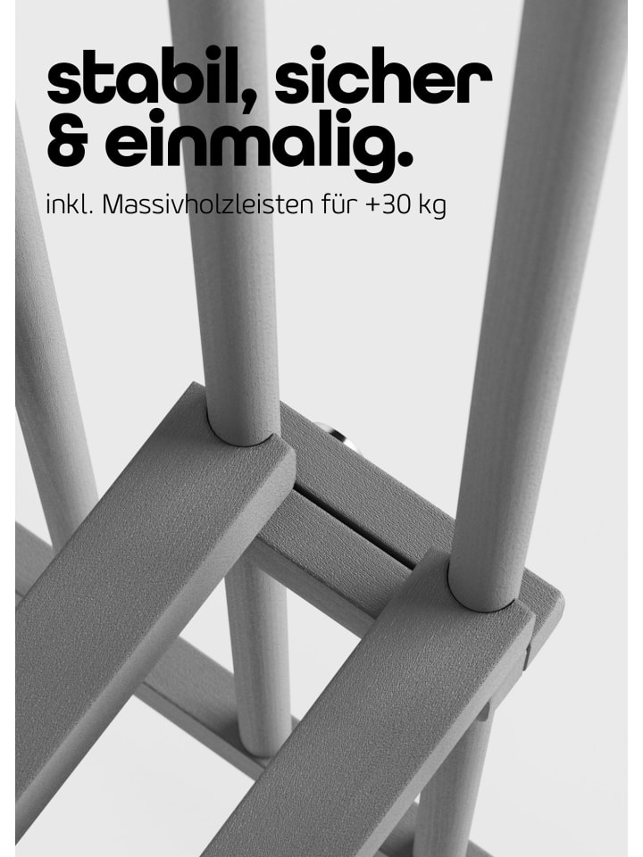 Sämann Sämann Laufgitter faltbar - grau - Premium Kollektion günstig kaufen 100x100 cm