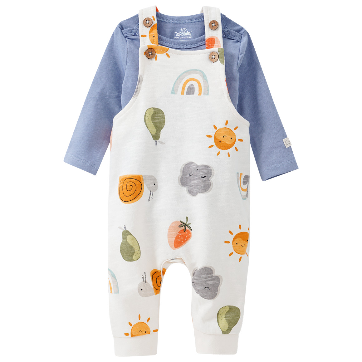 Newborn Strampler und Body mit Bio-Baumwolle
