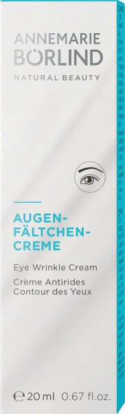 ANNEMARIE BÖRLIND AUGEN-FÄLTCHEN-CREME Augencreme