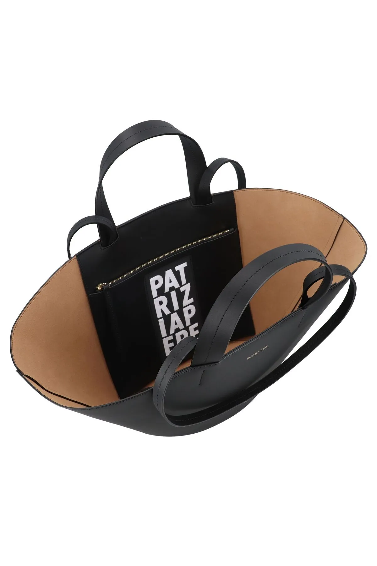 Patrizia Pepe  Minimal City Shopper Tasche Leder 52 cm