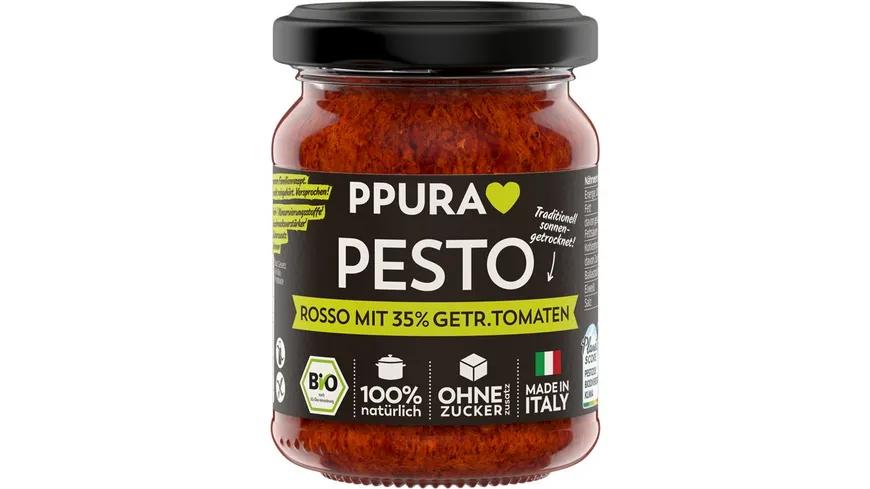 PPURA Bio Pesto Rosso 120 g