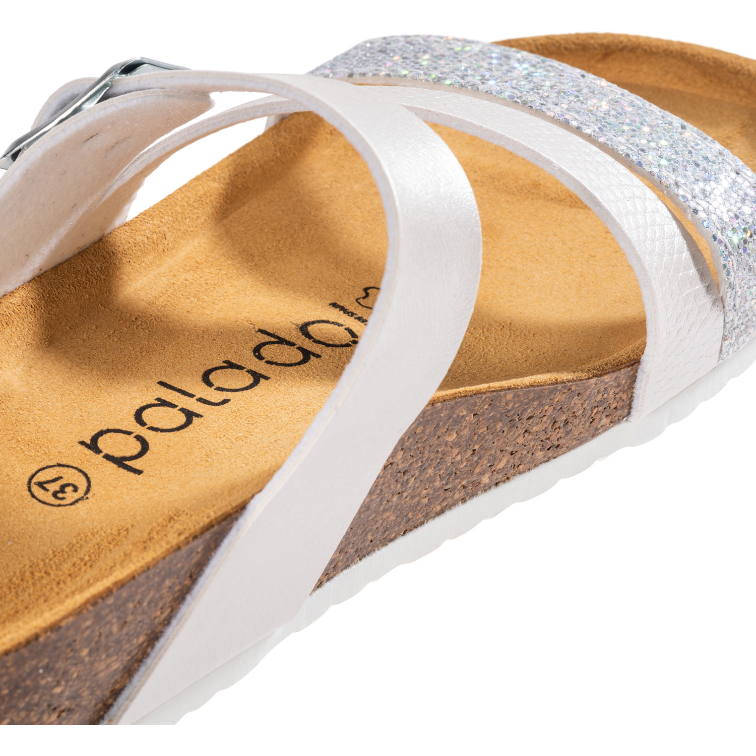 Palado Chios, Pantoletten, Damen, Metallic Silber