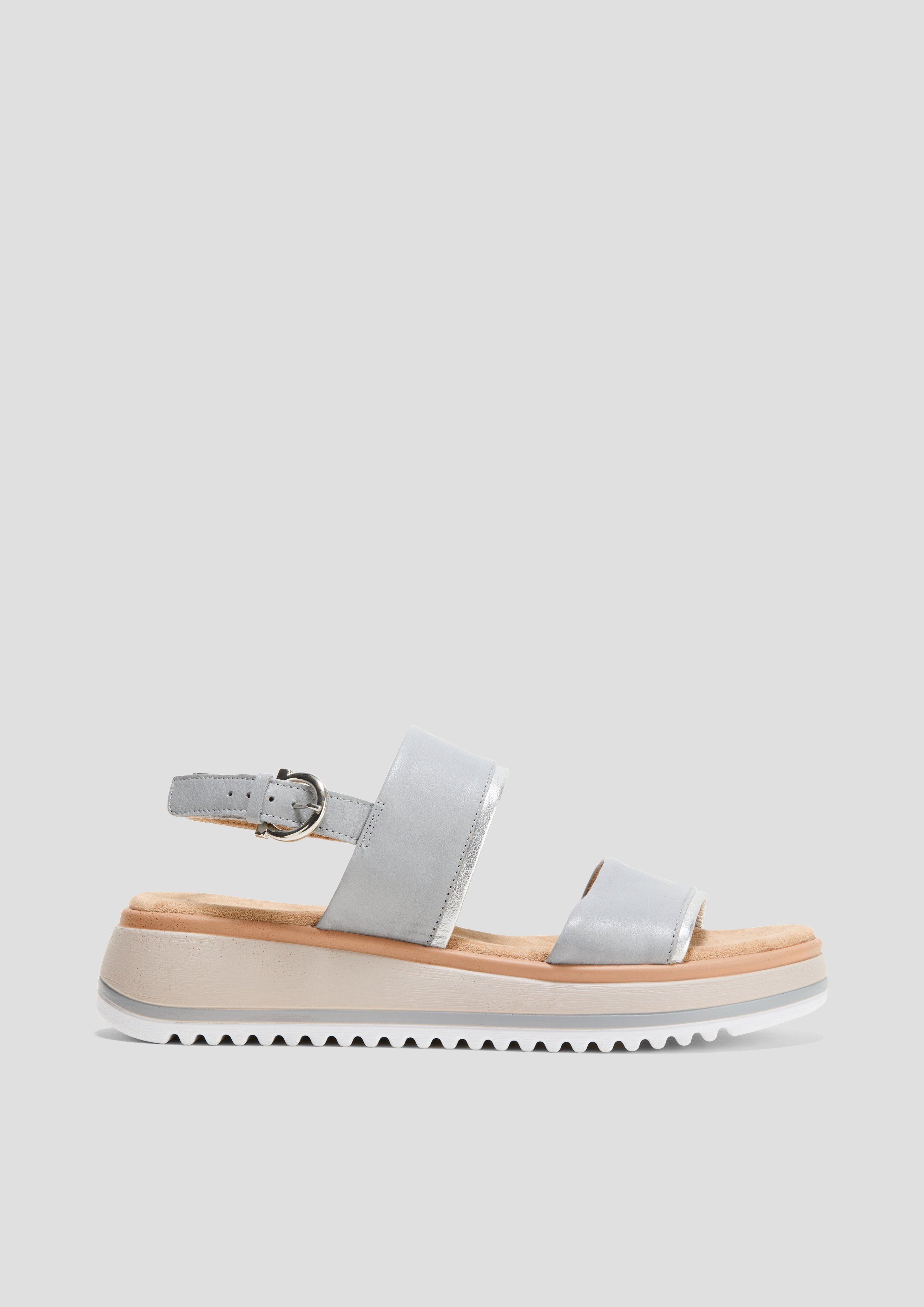 Sandalen mit Lederriemen  6009147-804