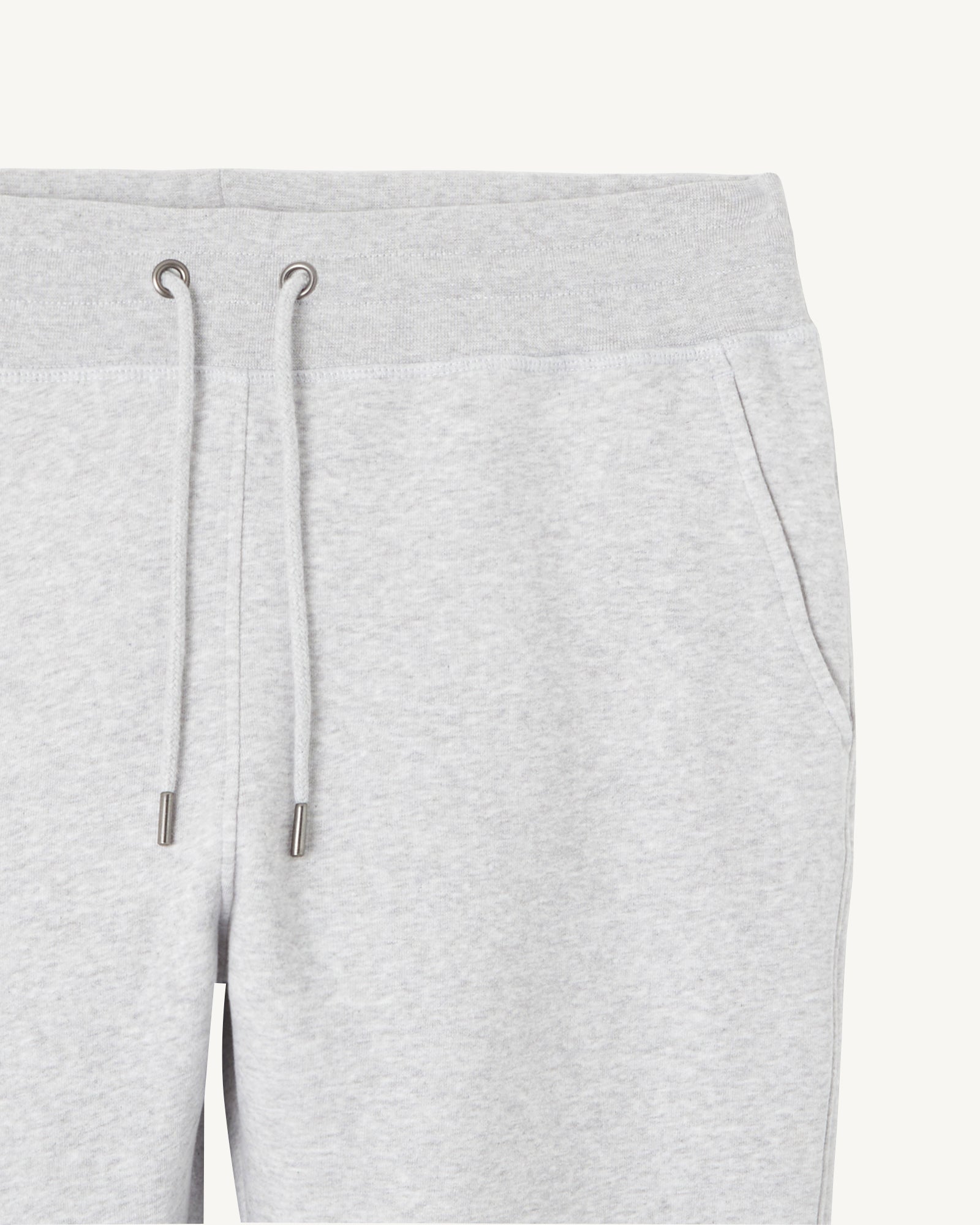 Jogpant homme en coton biologique Gris chiné Santiago