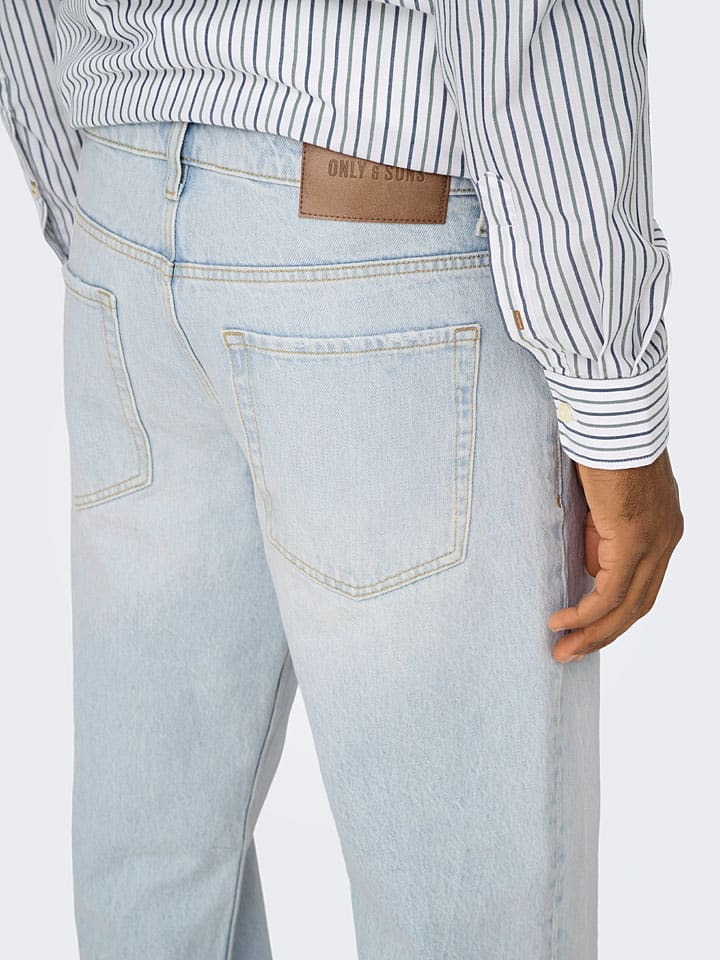 ONLY & SONS Jeans - Regular fit -  in Hellblau günstig kaufen