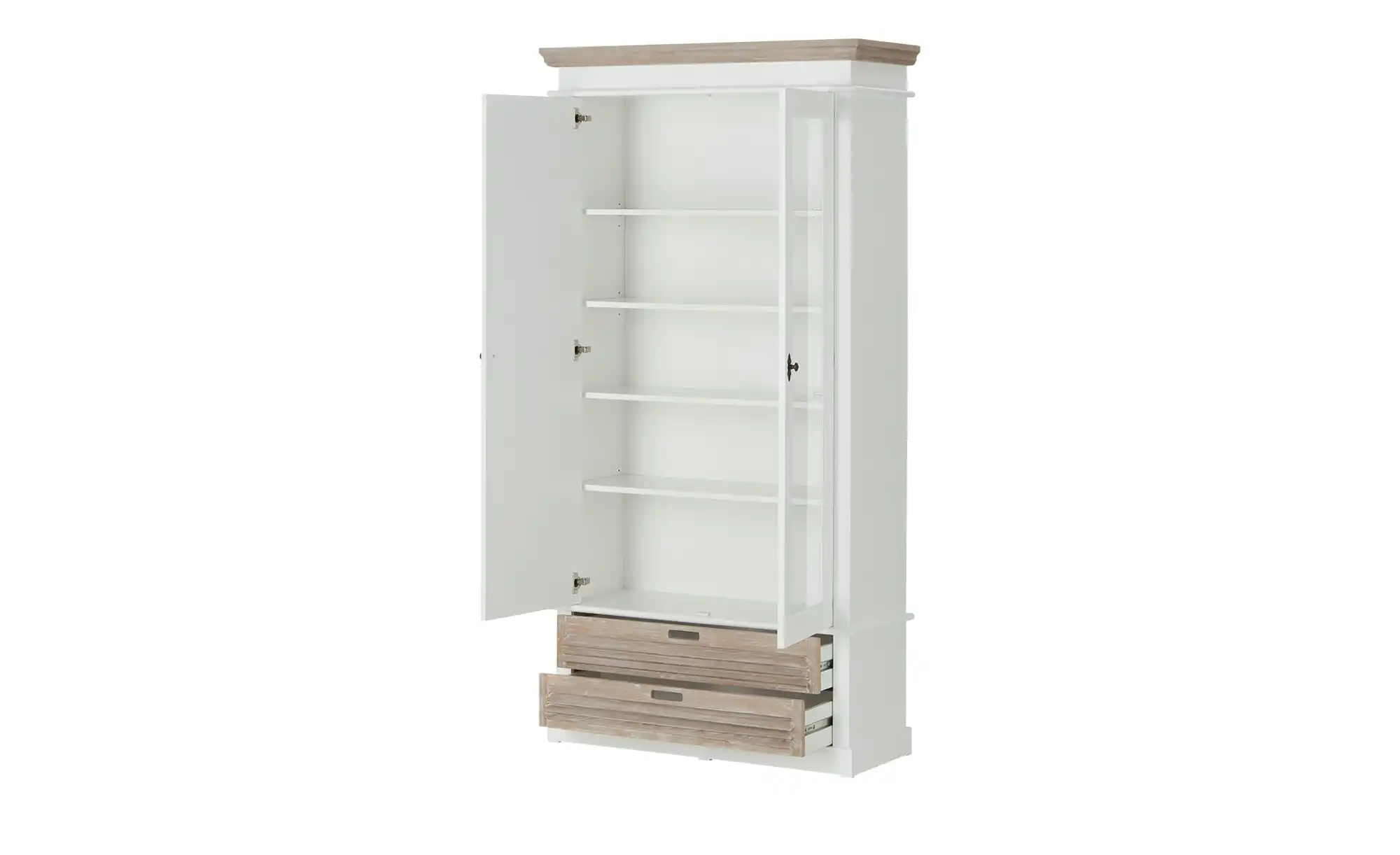 maison bleue Vitrine Cortina