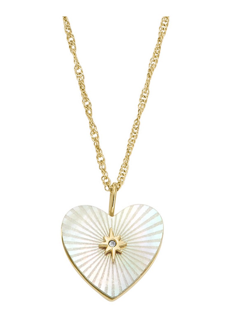 Fossil Sutton necklace with pendant JF04731710