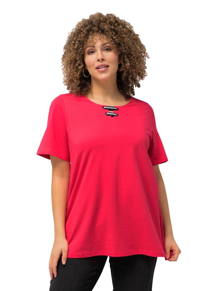 Ulla Popken Shirt in pink günstig kaufen