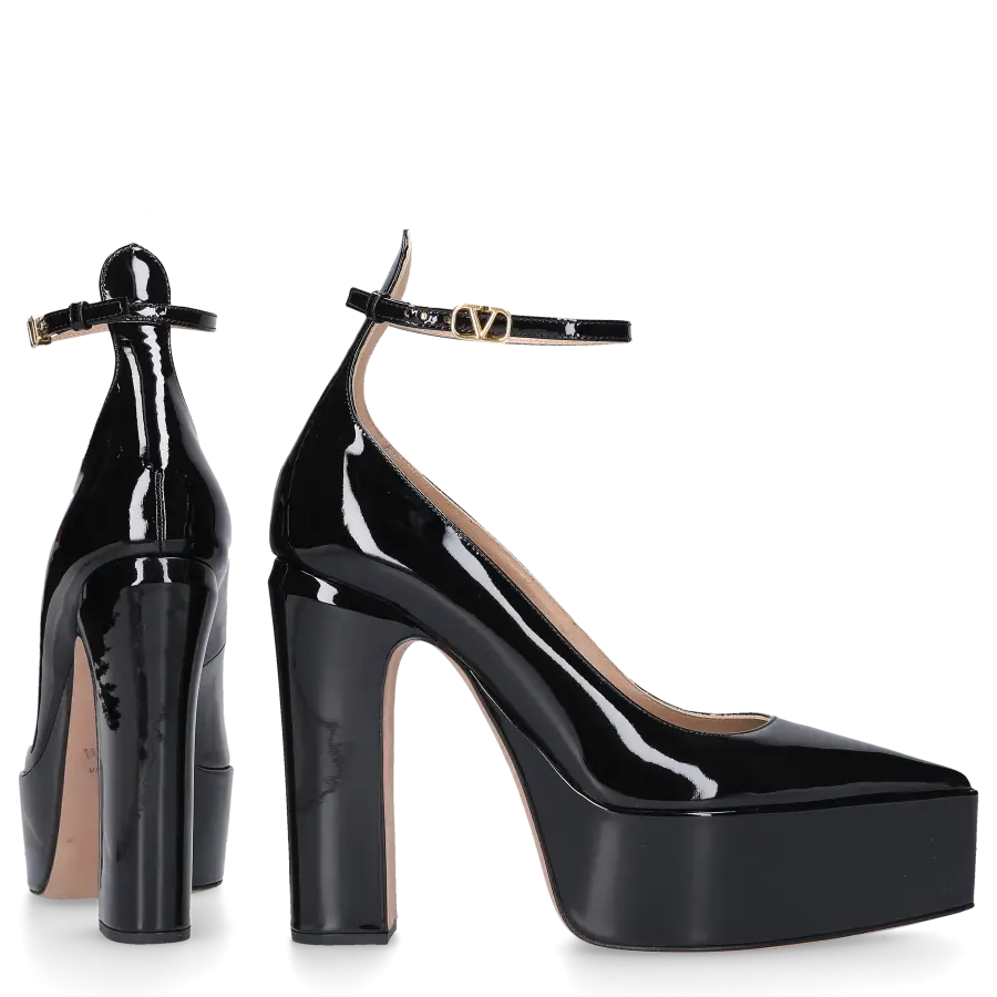 Valentino Garavani - Pumps TAN-GO Kalbsleder - schwarz