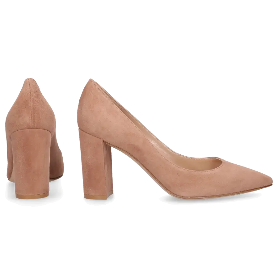 Gianvito Rossi - Pumps PIPER Veloursleder - beige