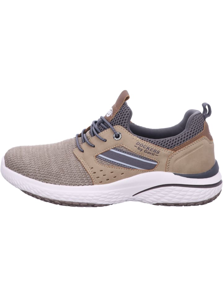 Dockers by Gerli Herren Halbschuhe  in Beige günstig kaufen