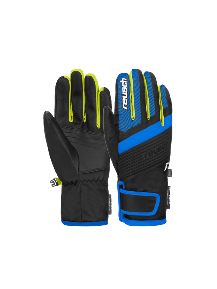 Reusch Fingerhandschuhe Duke R-TEX XT Junior in 7002 blck/bril blu/safety yell günstig kaufen