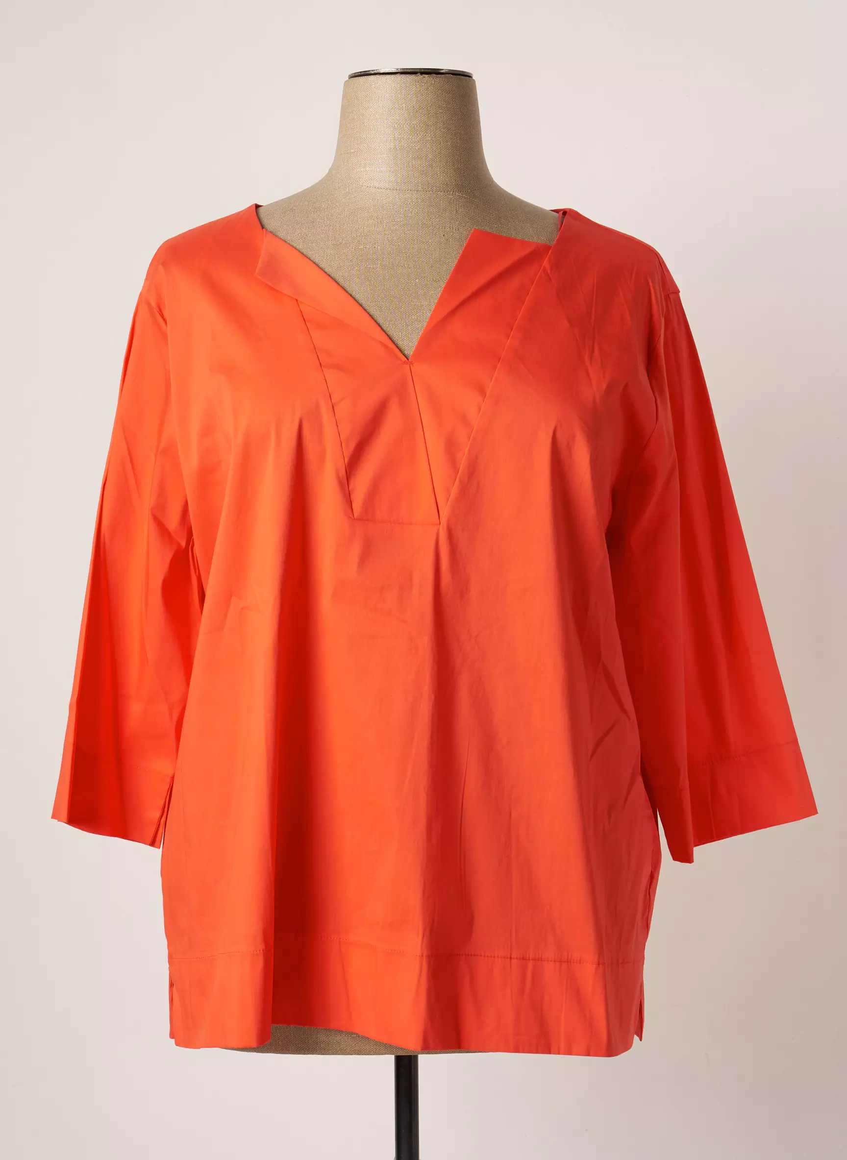 Bianca Blouses Femme couleur orange