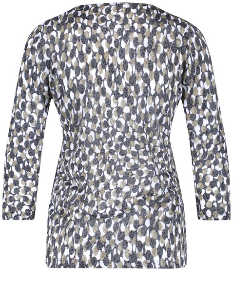 3/4 Arm Shirt mit Ausbrenner-Optik
