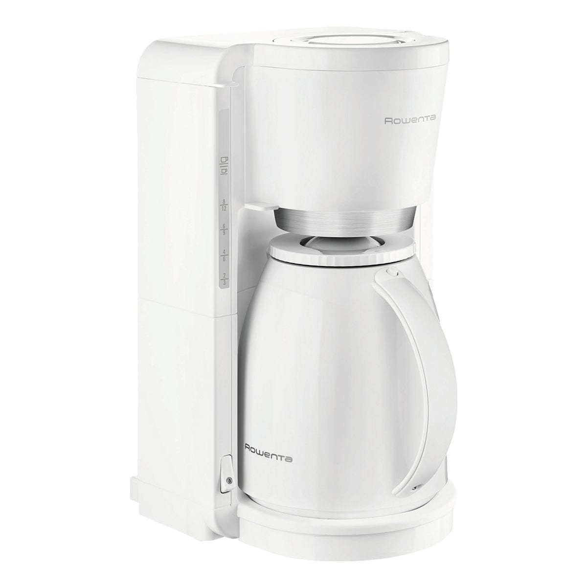 Rowenta Filterkaffeemaschine Adagio WE, Kaffeemaschine mit Kunststoff-Thermokanne, bis 12 Tassen, 850 Watt