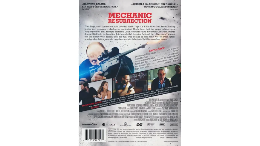Mechanic: Resurrection
