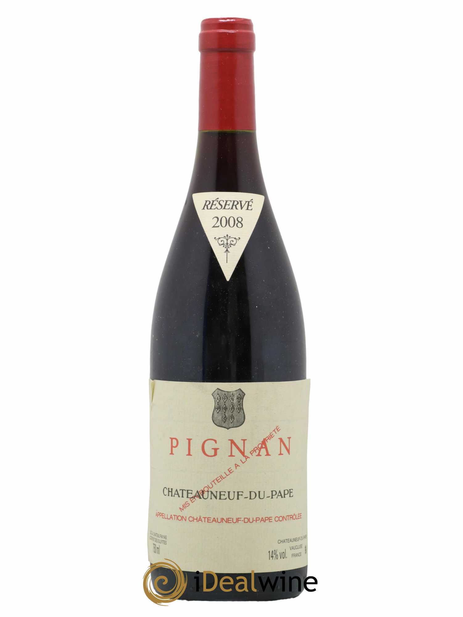 Châteauneuf-du-Pape Pignan Emmanuel Reynaud  2008 - Lot de 1 Bouteille