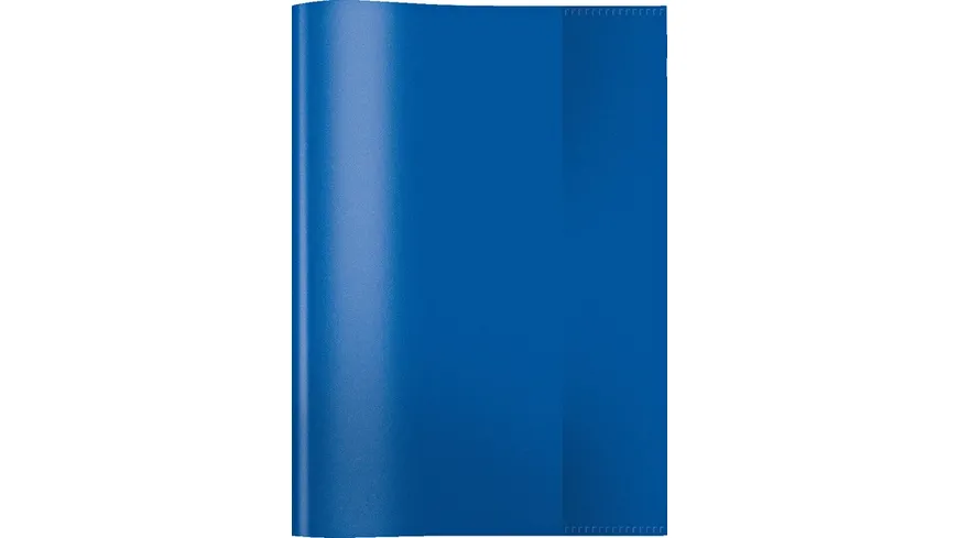 HERMA Hefthülle A5 transparent blau
