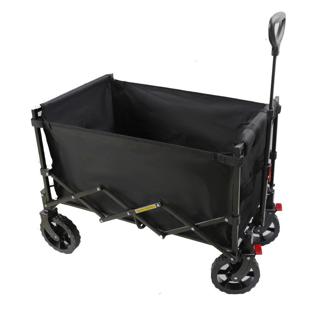 HC Garten & Freizeit Bollerwagen 90x50x61/96cm
