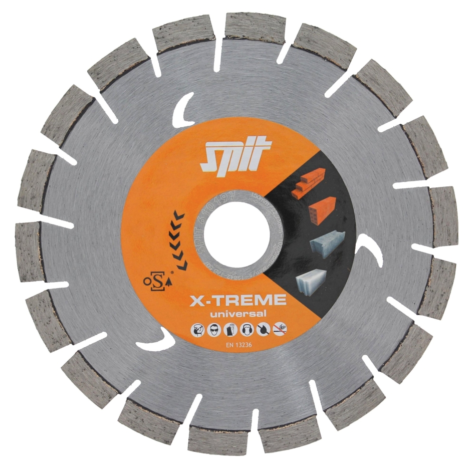 Spit Accessories 610103 Diamantscheibe D.230 / 22,2 mm XTREME UNIVERSAL