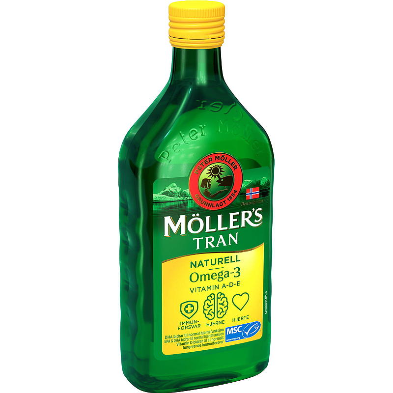 Möller's Möller's Tran 500 ml Naturell