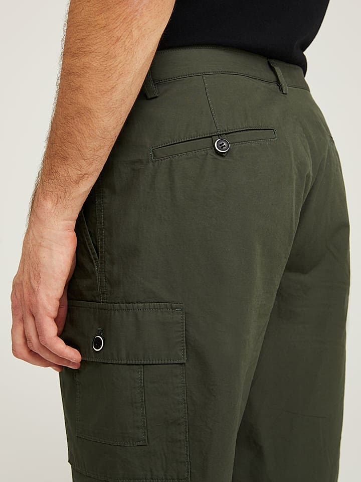 Sisley Cargoshorts in Khaki günstig kaufen 44