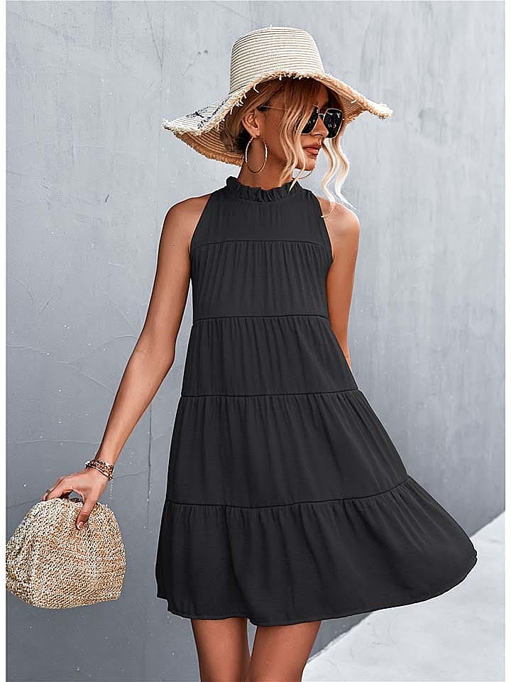 Tina Kleid in Schwarz günstig kaufen M