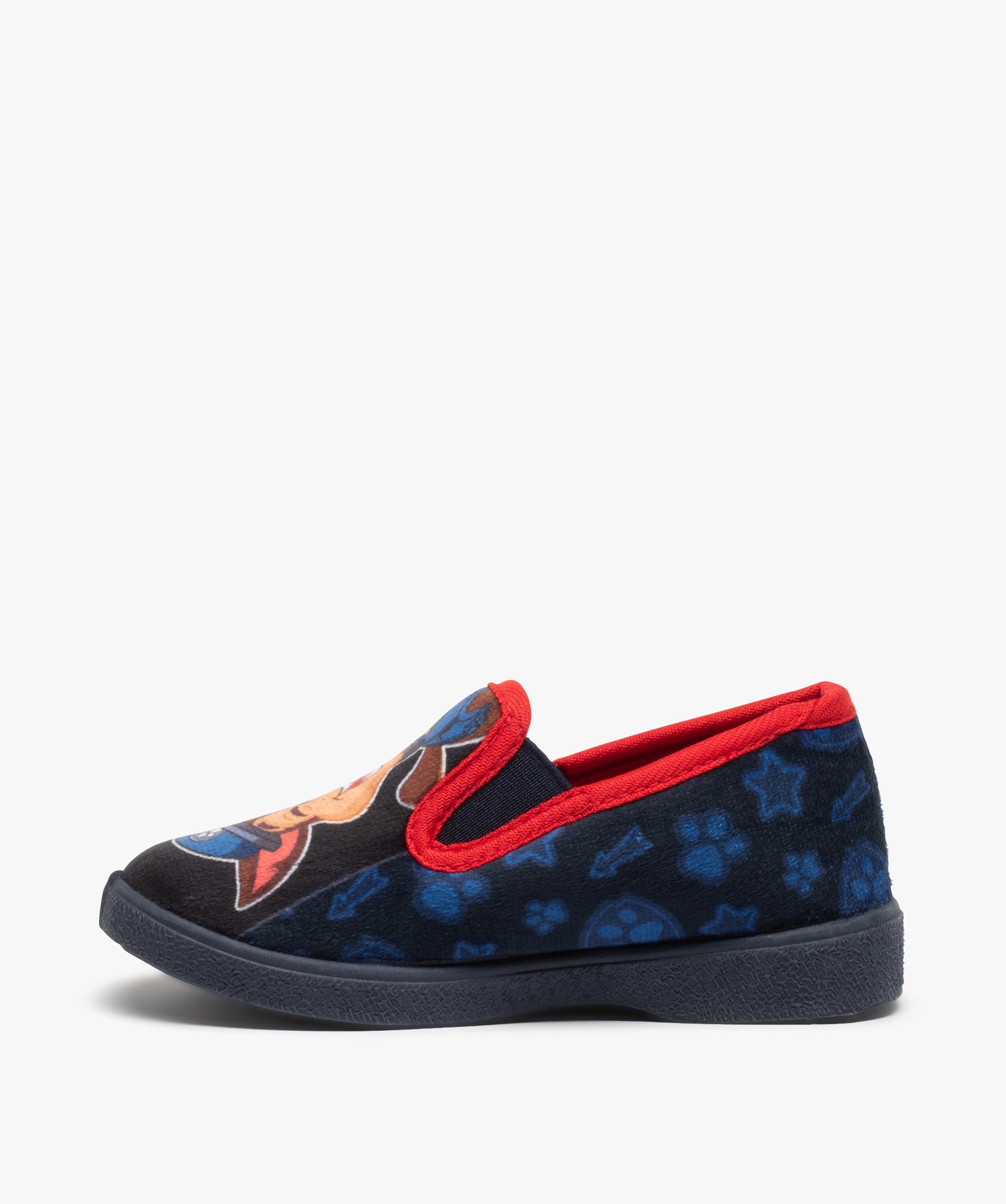Chaussons Garçon en velours imprimé - Pat’ Patrouille marine | GEMO