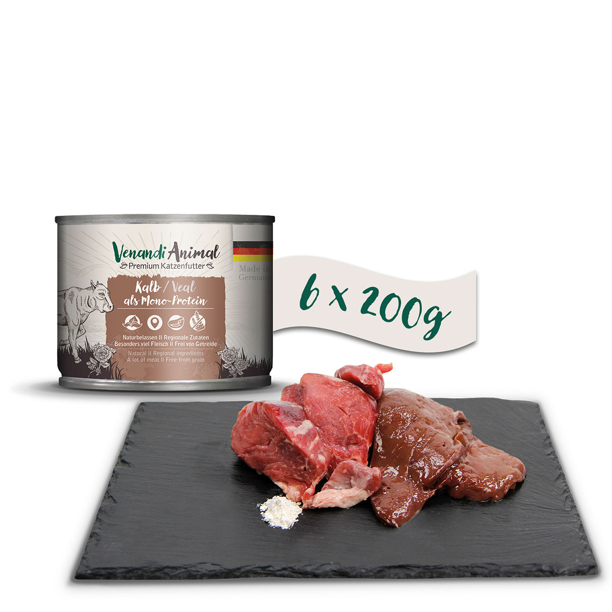 Venandi Animal - Kalb als Monoprotein günstig kaufen