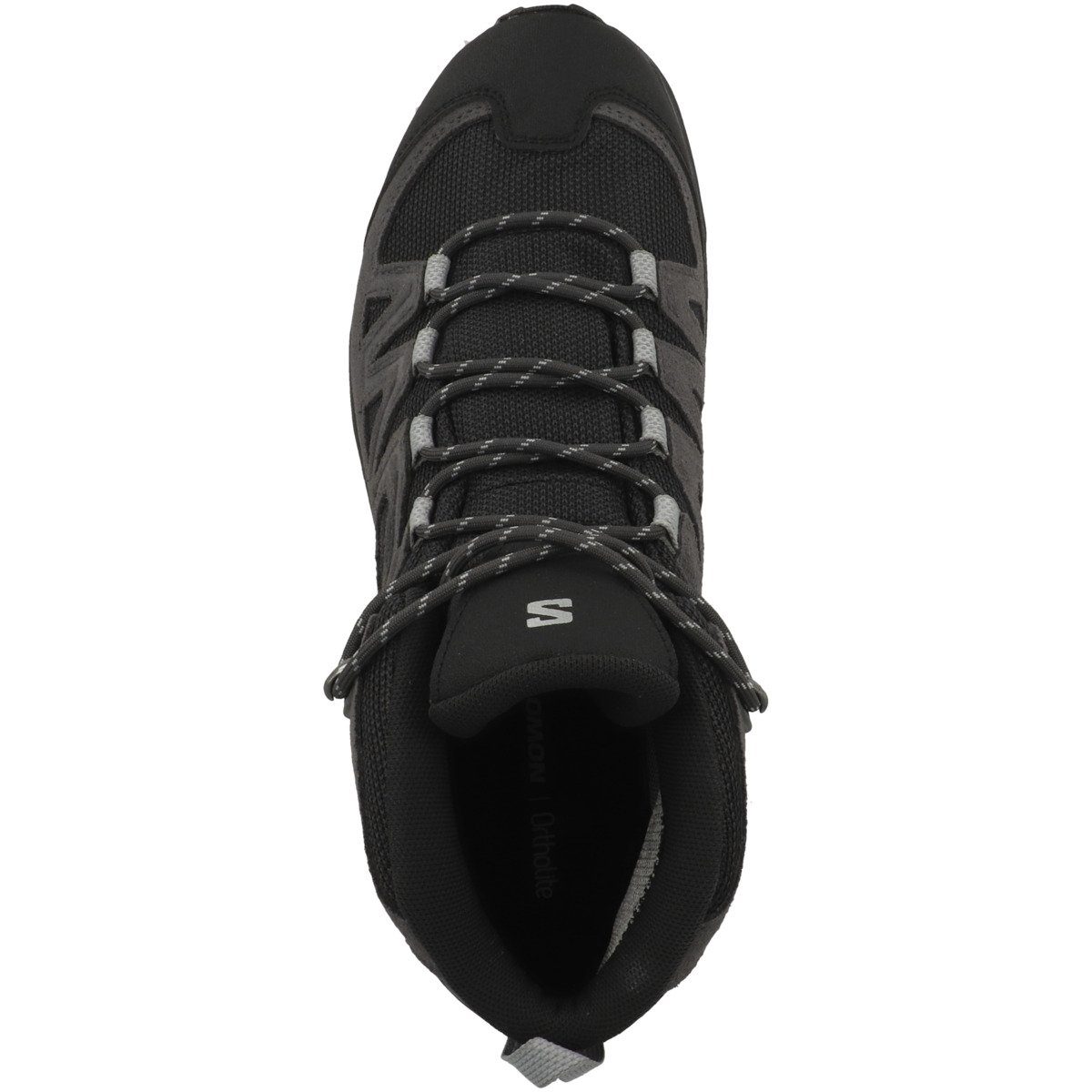 Salomon X Ward Leather Mid GTX Herren Outdoorschuh Verstärkte Ferse