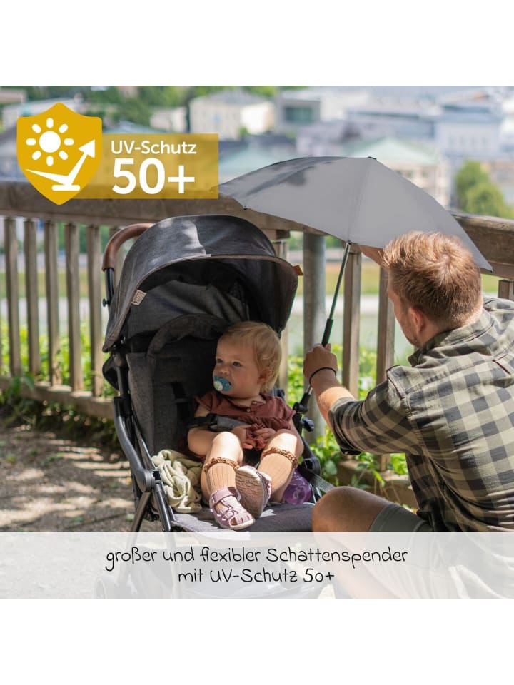 Zamboo Universal Sonnenschirm für Kinderwagen und in grau günstig kaufen onesize