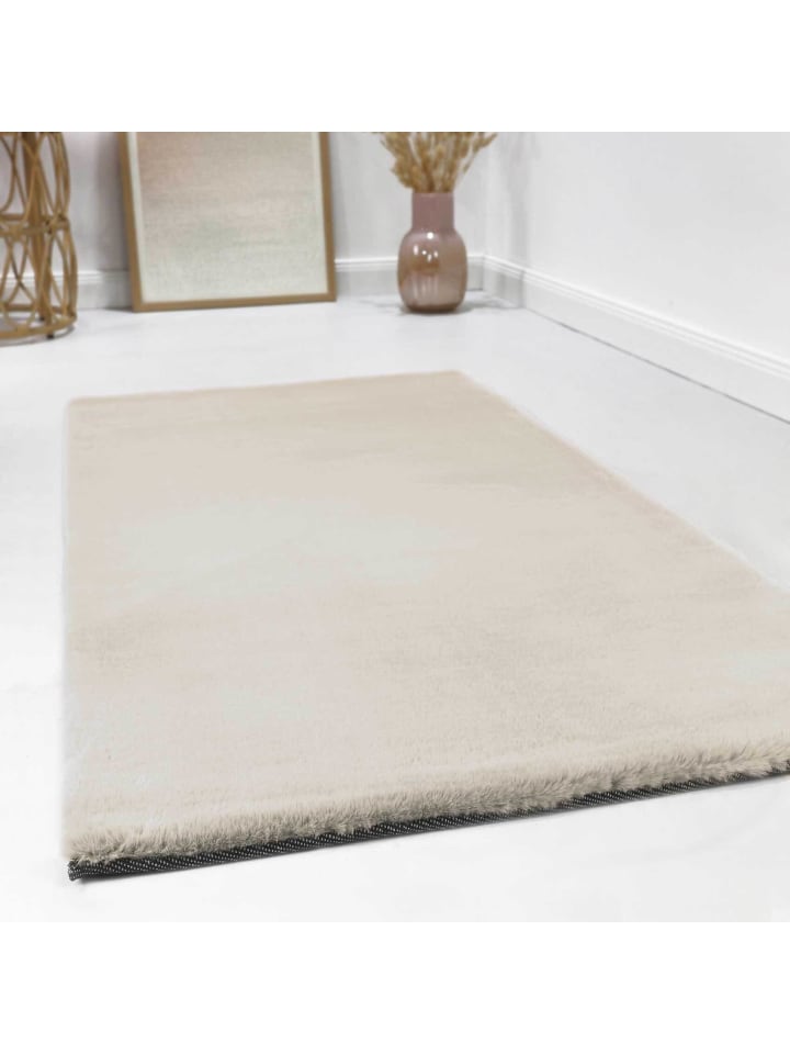 ESPRIT Hochflorteppich Alice in creme beige günstig kaufen