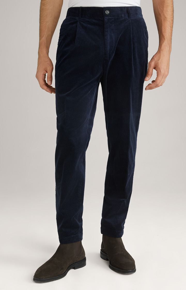 Cordhose Lester in Dunkelblau