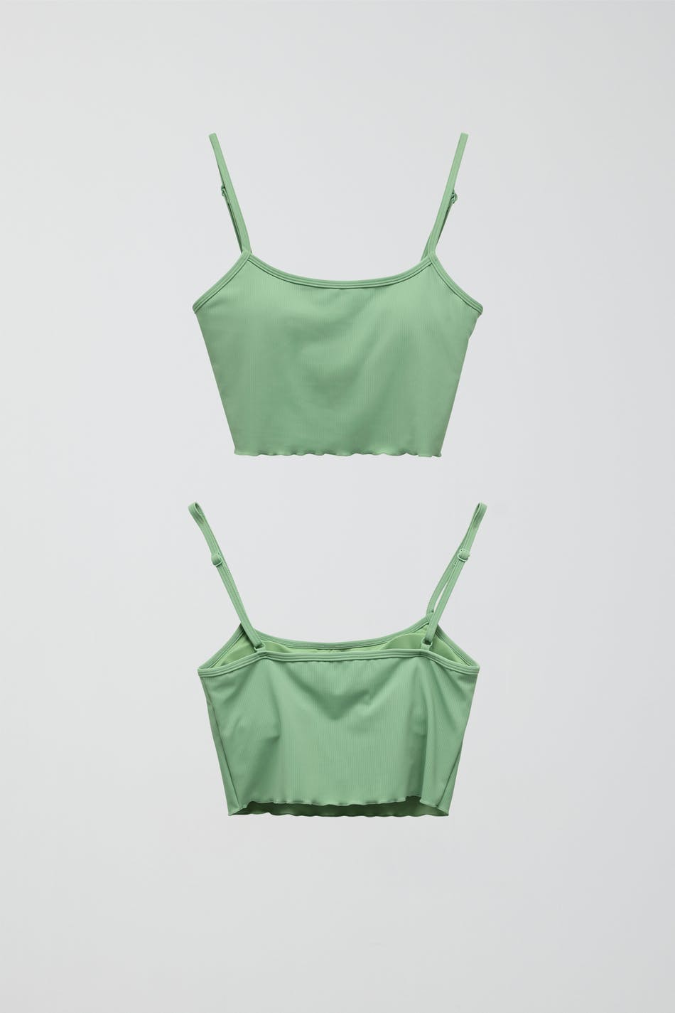 Rib bikini top