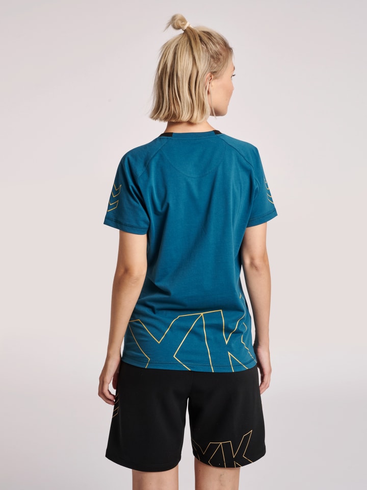 Hummel Hummel T-Shirt Raglanärmel Hmlcima Damen in BLUE CORAL günstig kaufen