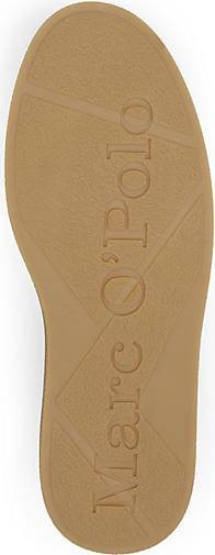 Marc O'Polo Schnürstiefel aus softem Velours-Rindleder