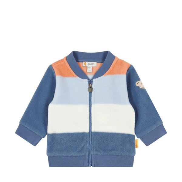 Fleecejacke, mittelblau für Jungs
