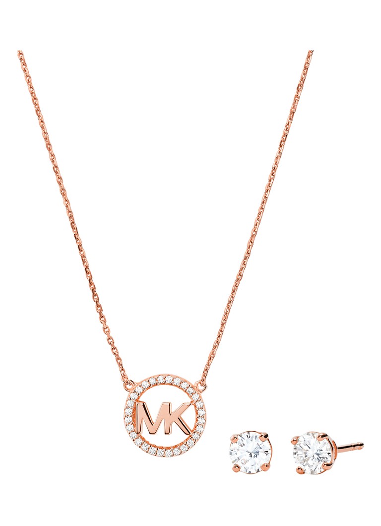 Set regalo Michael Kors con logo, composto da 2 pezzi (MKC1260AN791)