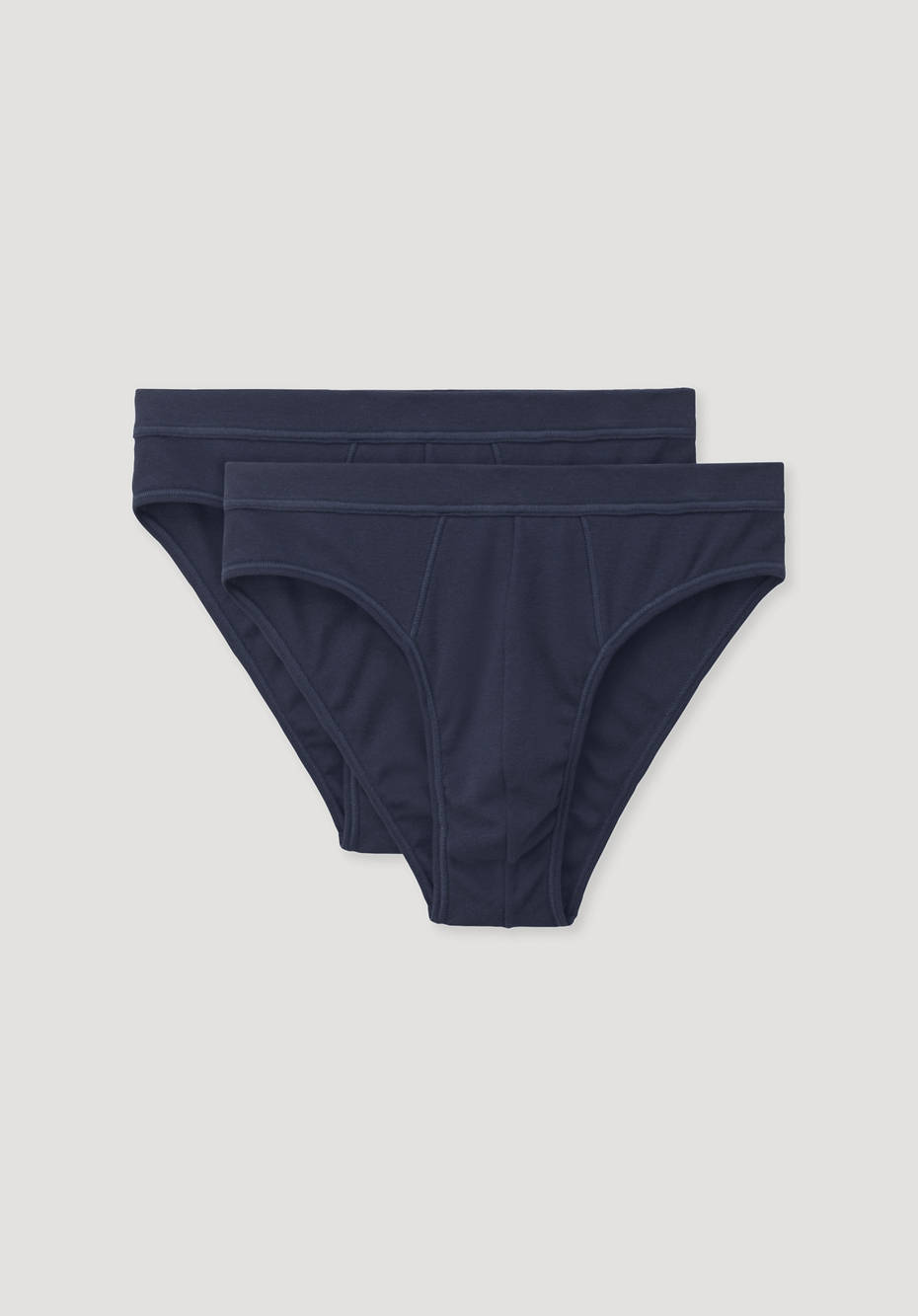 Slips aus reiner Bio-Baumwolle, 2er-Pack