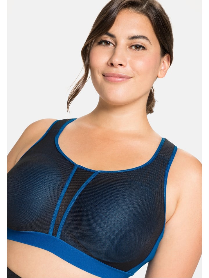 sheego Sport-BH in italienblau günstig kaufen 85B
