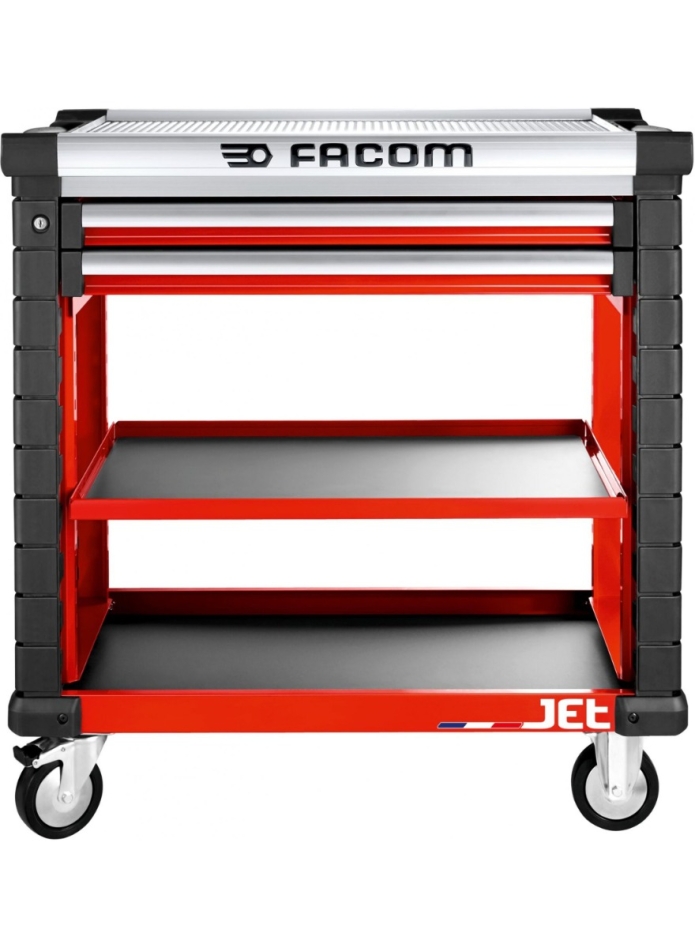 Facom JET.UC3S2DM4A JET Wózek warsztatowy 2 półki M4 Czerwony