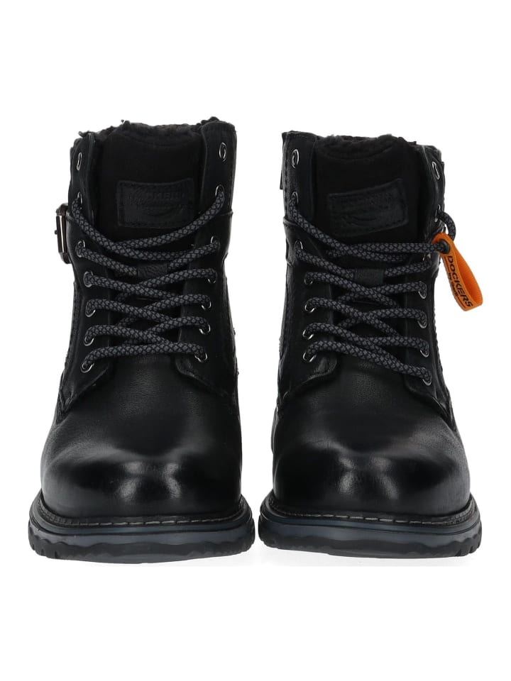 DOCKERS Stiefelette in Schwarz günstig kaufen