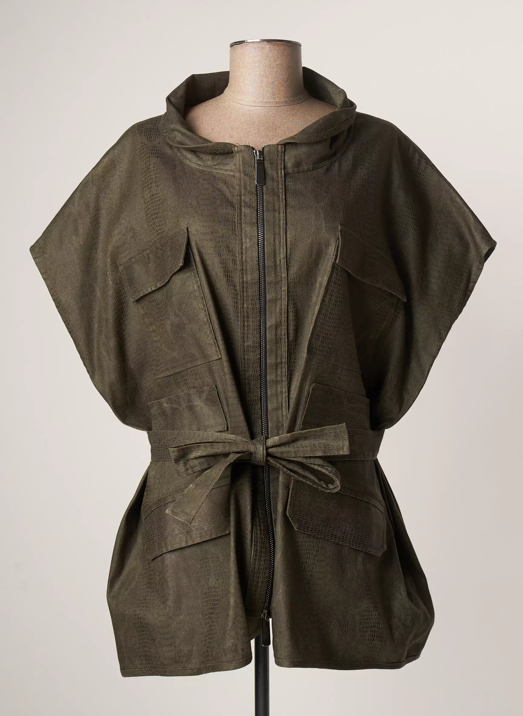 Lauren Vidal Vestecasual Femme couleur vert
