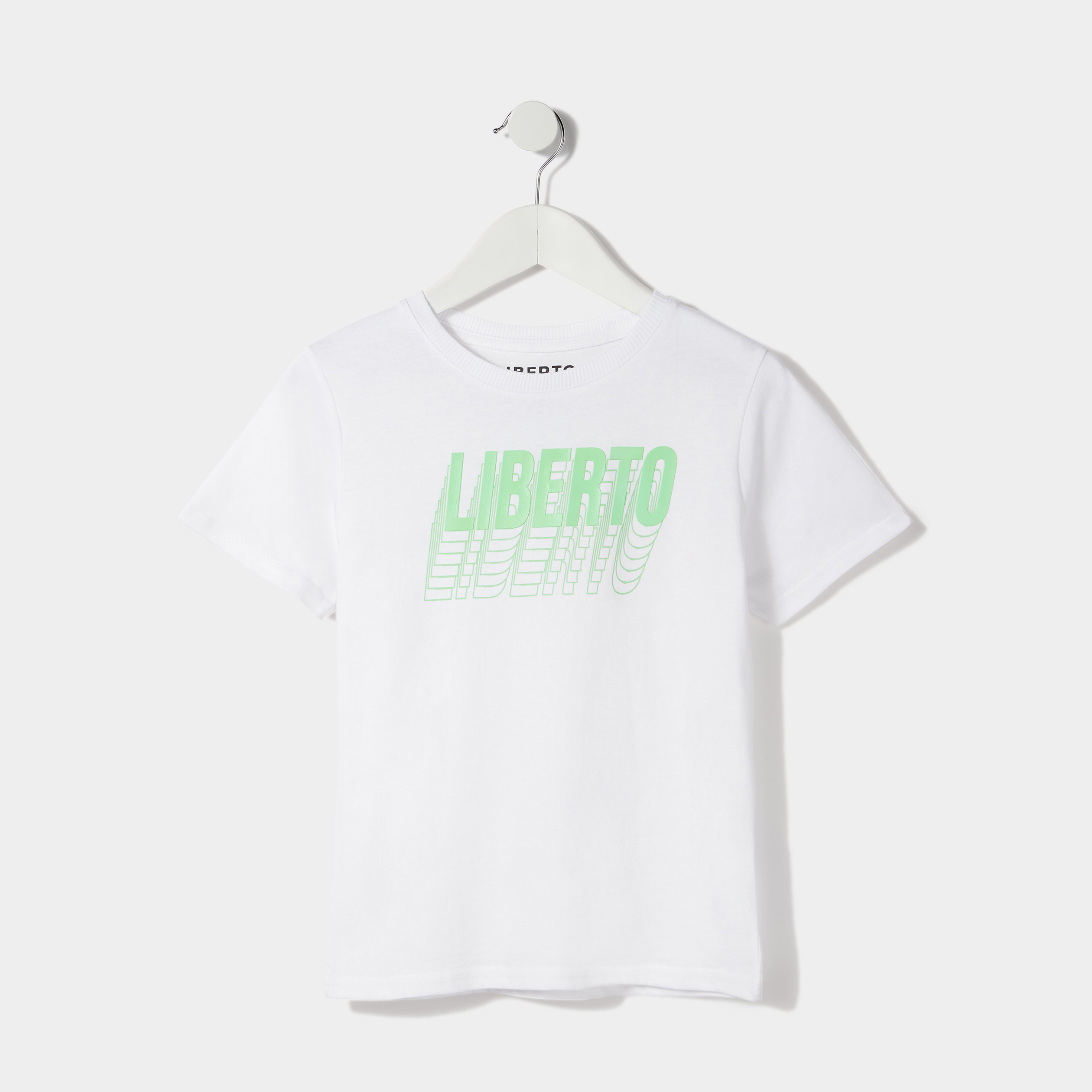 T-shirt Liberto blanc garçon | La Halle