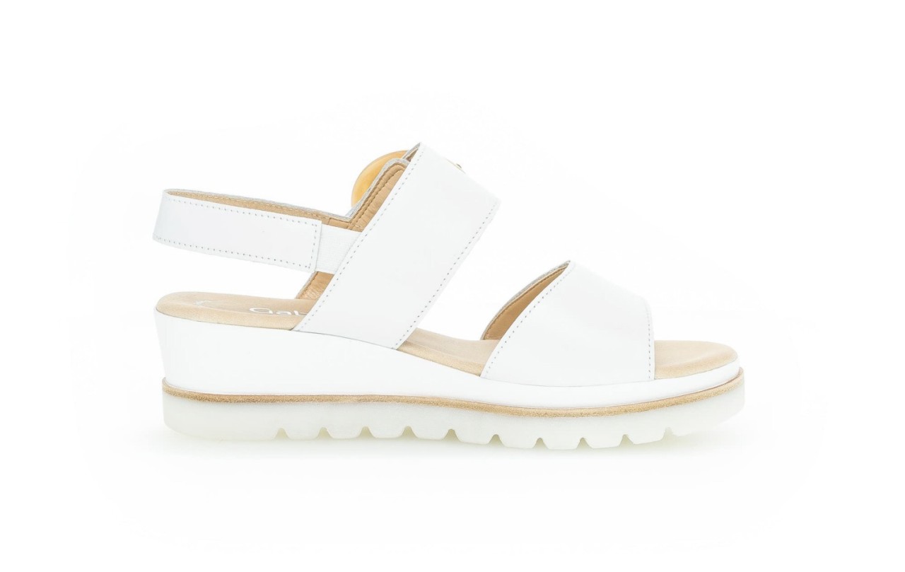 GABOR Klassische Sandalen weiss Fashion 24