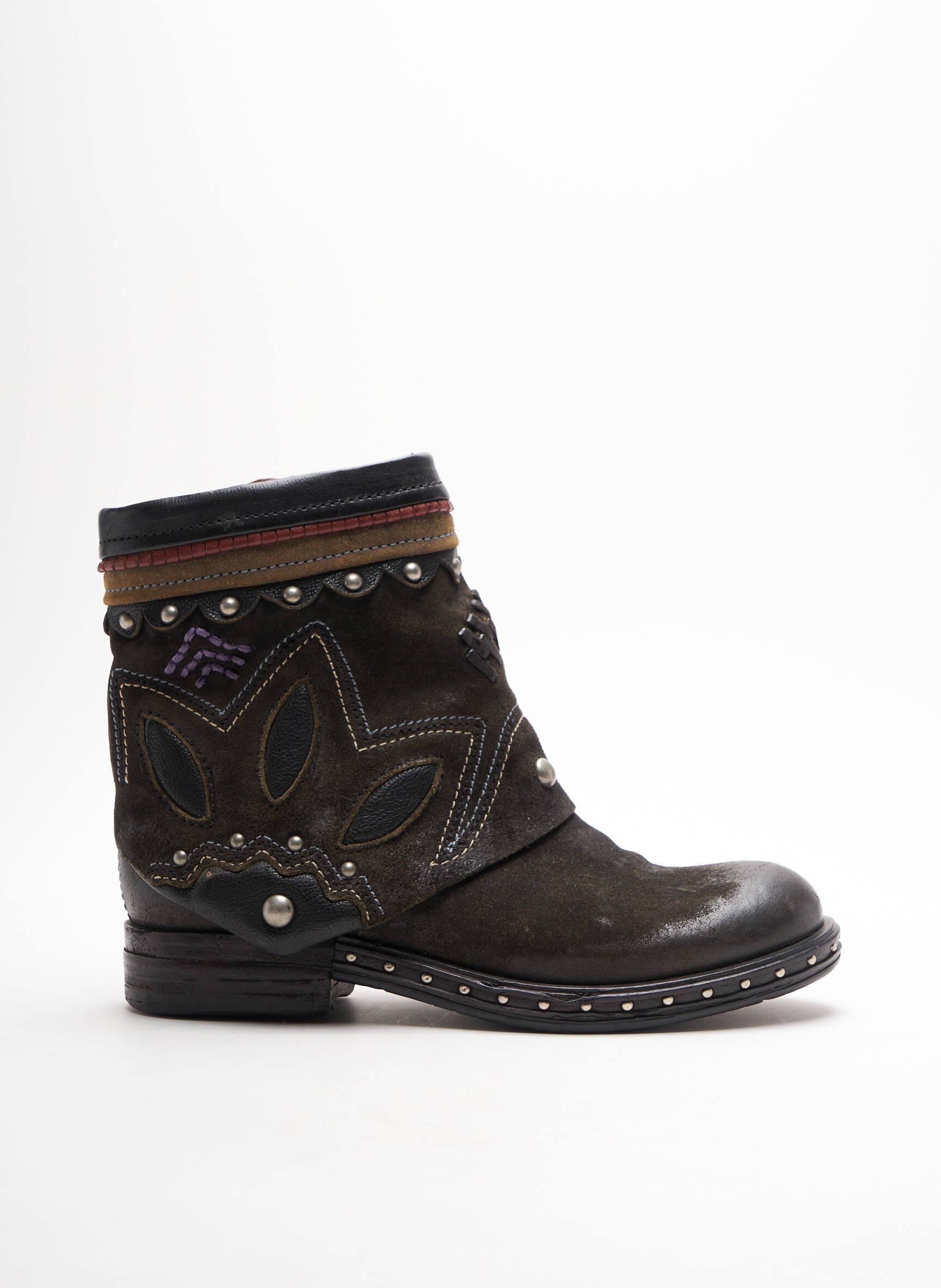 A S 98 Bottines Femme couleur gris