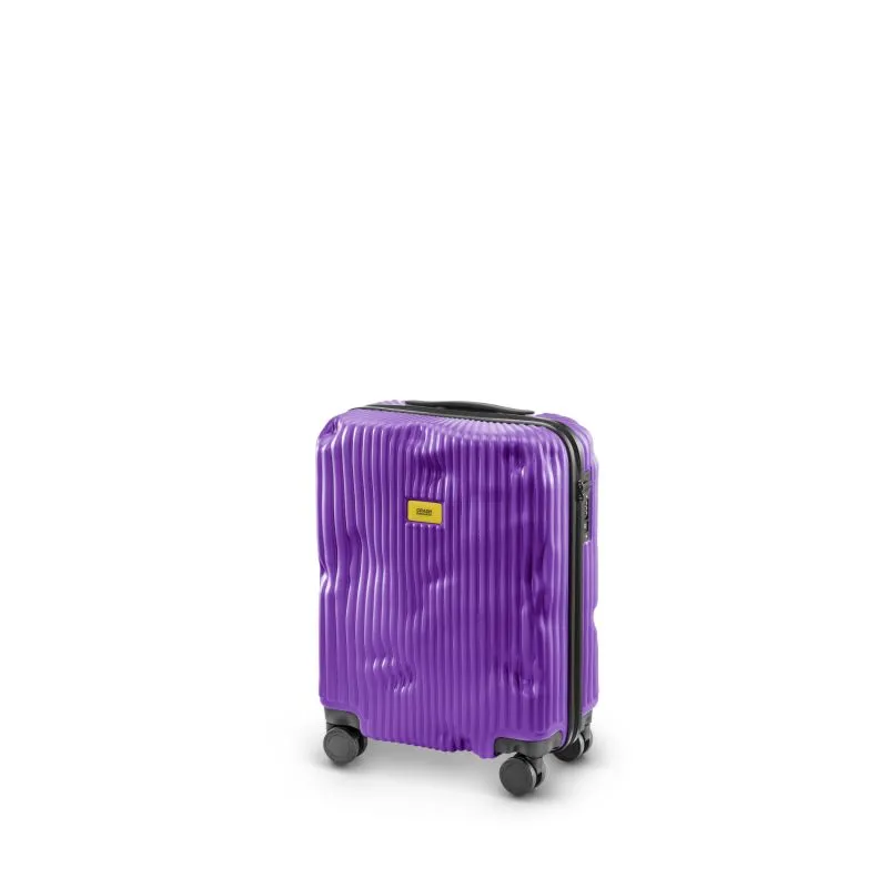 Crash Baggage Stripe Kabinengepäck S (55 cm) - Grape Violet