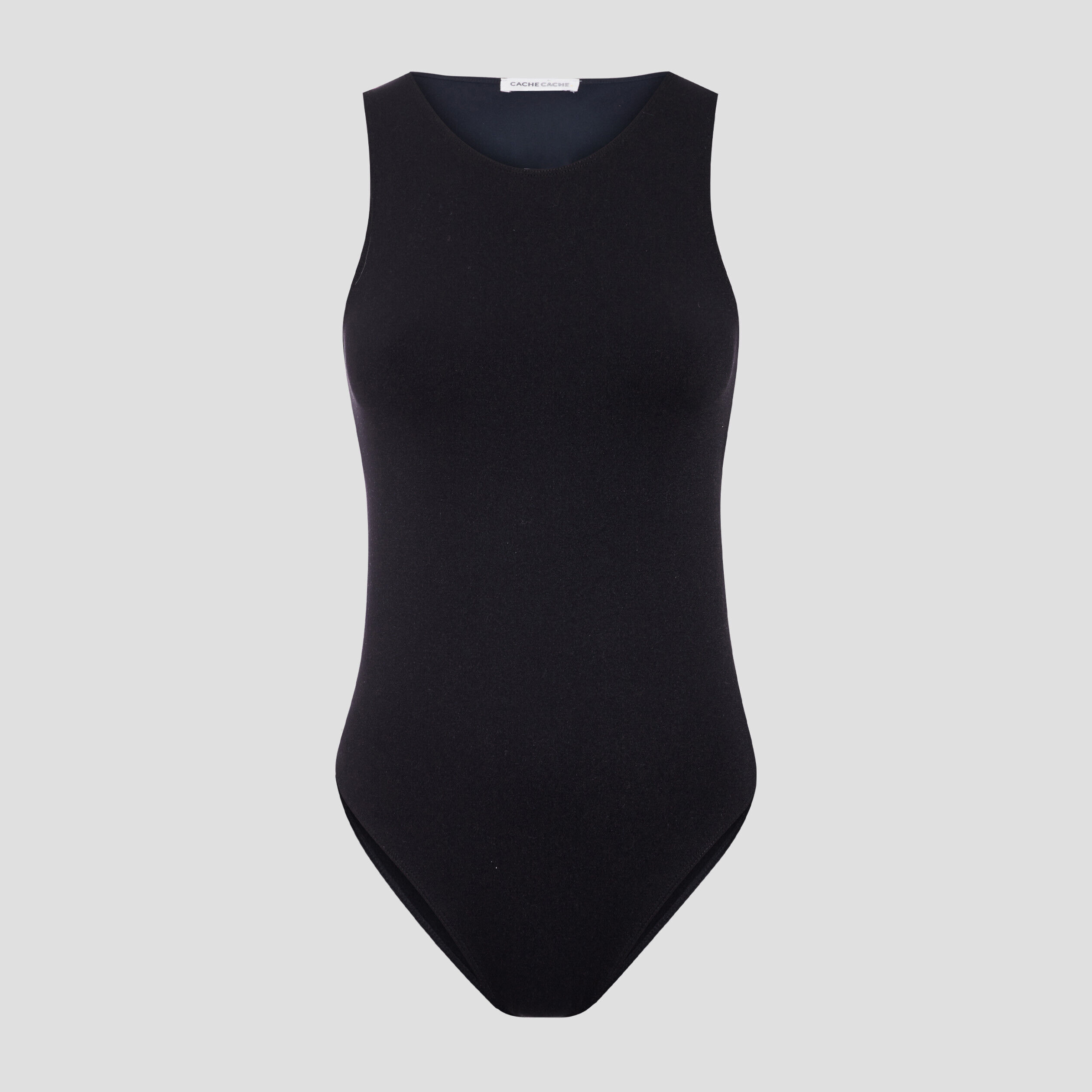 Body ajusté sans manches noir femme | Cache Cache