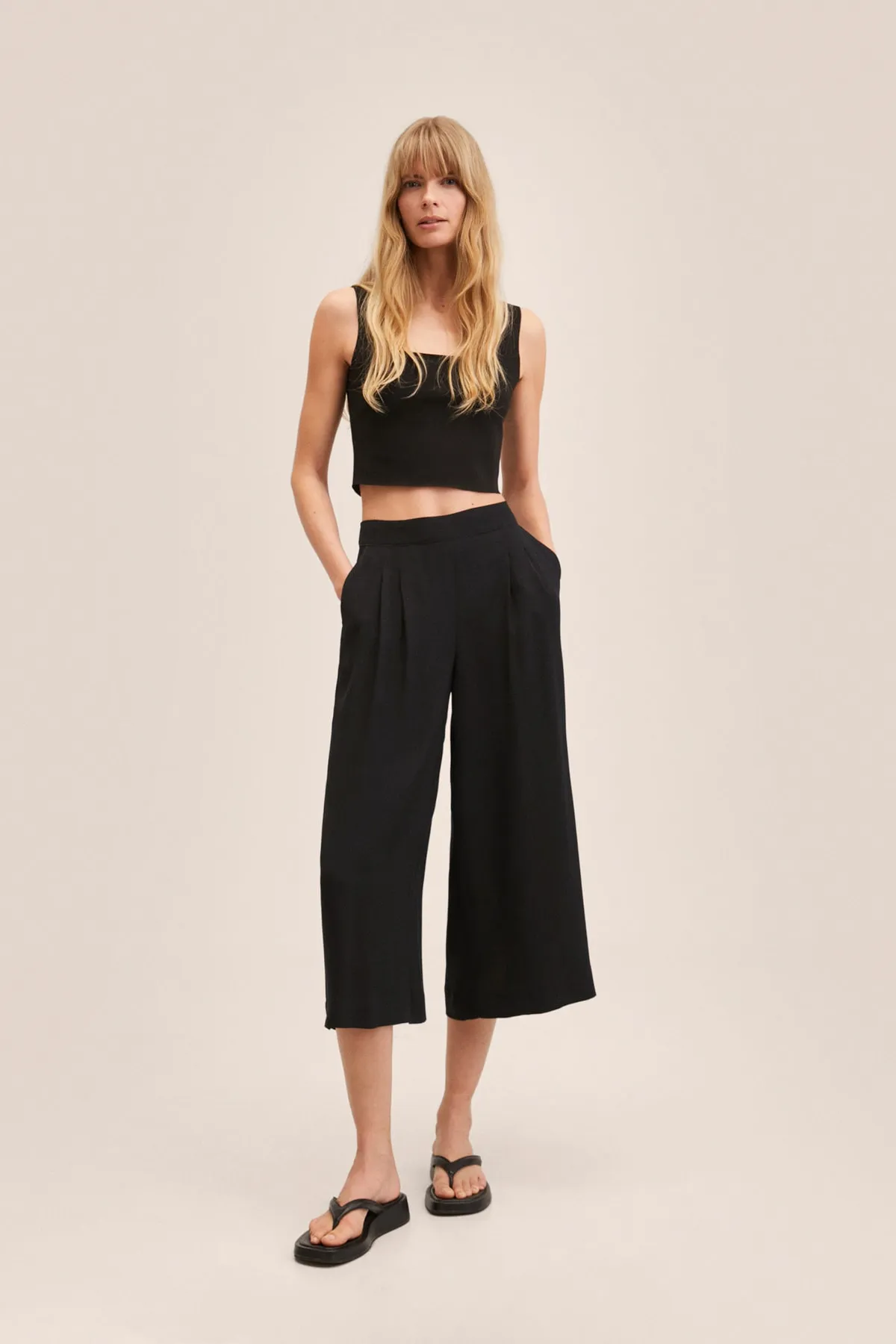 MANGO  27008633 Frau / Mädchen Schwarz